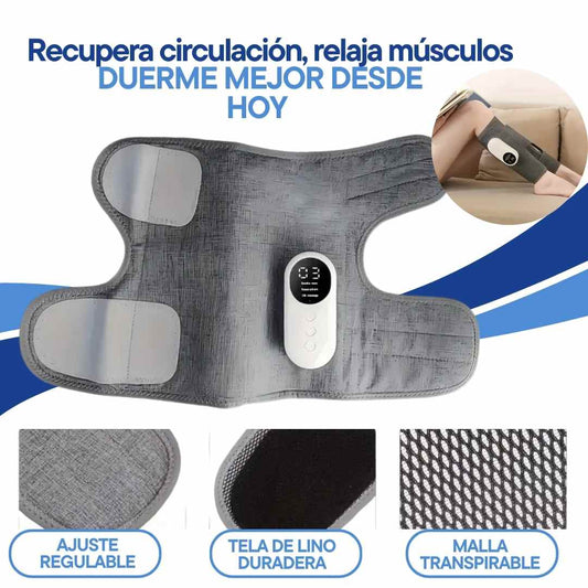 Maseajador para piernas con calor y compresión: alivio profundo y real